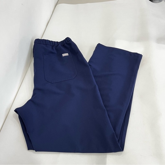 Figs Pisco Basic Scrub Pants Technical Size XL Elastic Waist 4 Pockets PO# 1810 - Picture 8 of 11